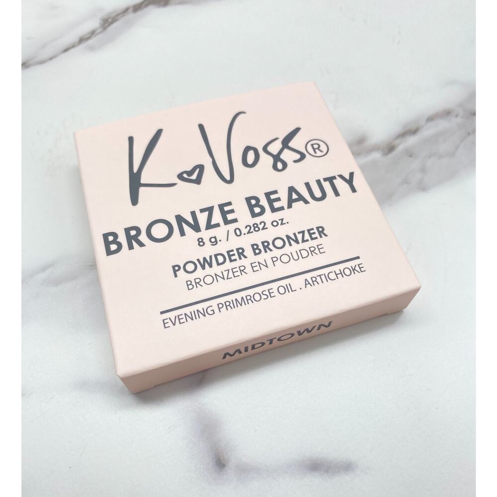 K Voss Bronze Beauty Powder Bronzer In Midtown 0.282 oz. New In Box